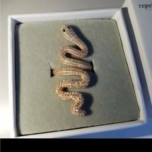 Taylor Swift reputation snake ring